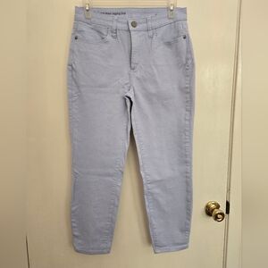 Talbots Flawless Women Size 2 Blue High Waist Jeggings